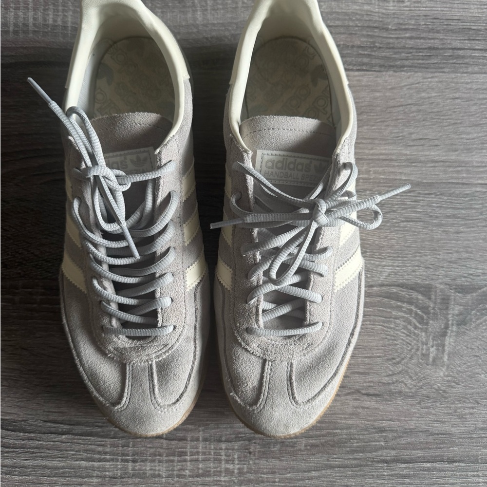 adidas Gray and White Sneakers - Picture 2 of 3